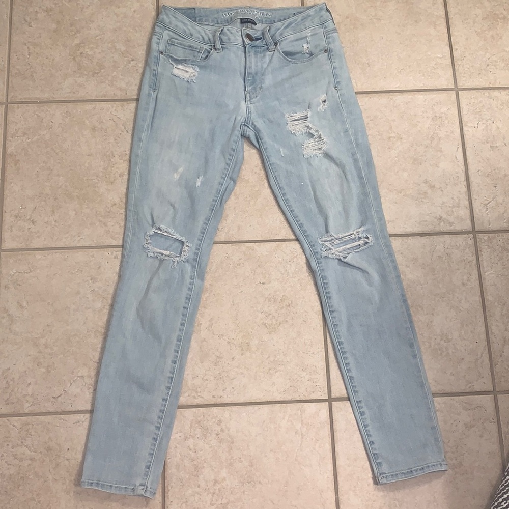 American eagle super stretch skinny jeans